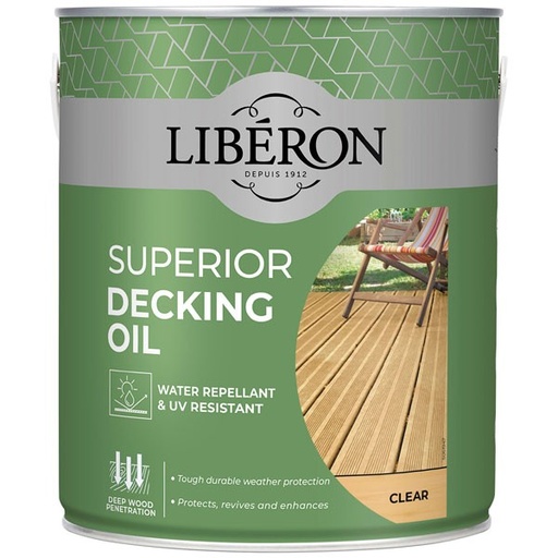 Liberon Superior Decking Oil Clear 2.5L