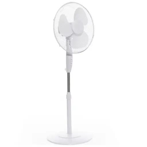Daewoo 16" White Pedestal Fan