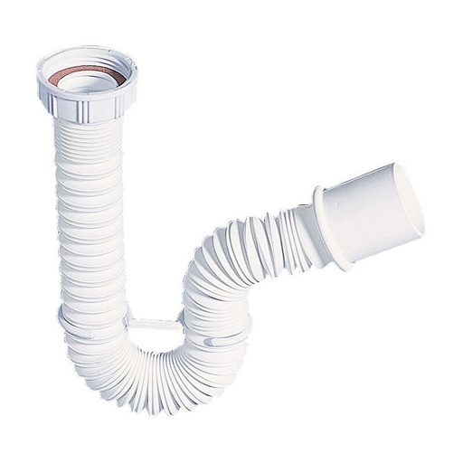 1 1/4" x 40mm Extendable 270-700mm Waste Drain Connector Flexible Pipe 