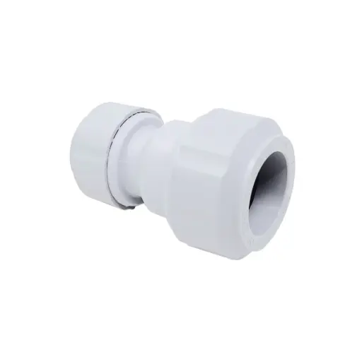22mm x 15mm  Push Fit Reducer White 5 Pack