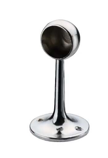 End Bracket Polished Chrome 19 x 75mm 2 Pack