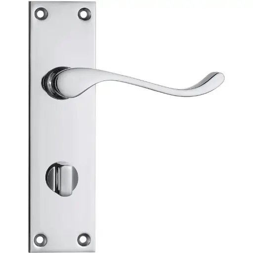 Victorian Scroll Bathroom Handle