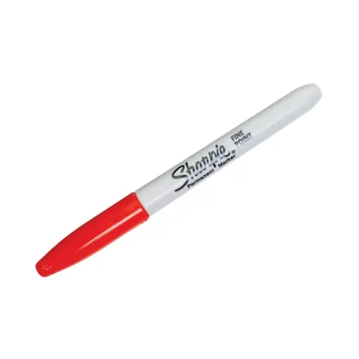 Sharpie Red Permanent Marker