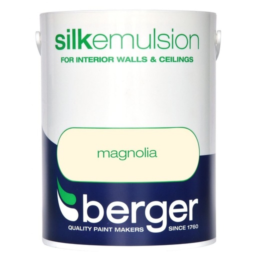 Berger Vinyl Silk Magnolia 5L