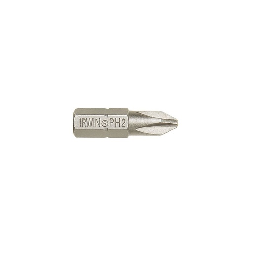 Irwin PH1 25mm Screwdriver Bit 2 Pack