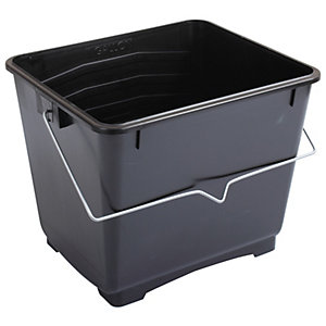 Prodec Black Plastic Scuttle 5L