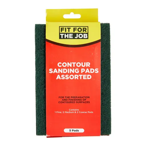 Fit for the Job Contour Sanding Pads 5pcs