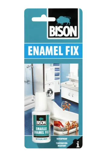 Bison Enamel Fix Repair White 20ml