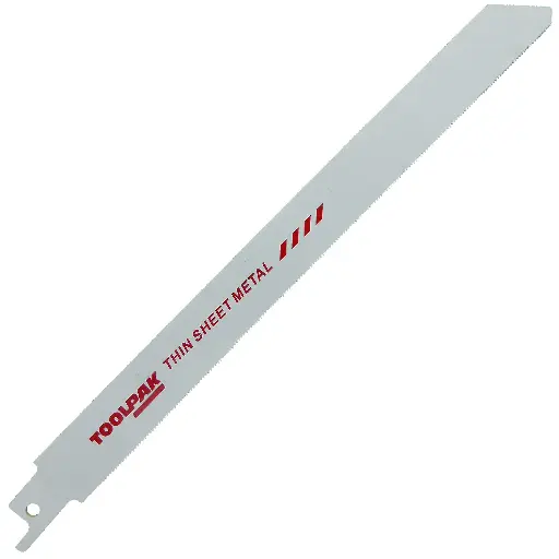 Toolpak 225mm 24TPI Reciprocating Saw Blade Metal Cutting Blade 5pcs