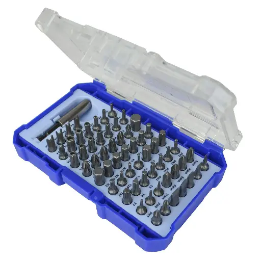 Faithfull 61 Piece Screwdriver Bit Set 