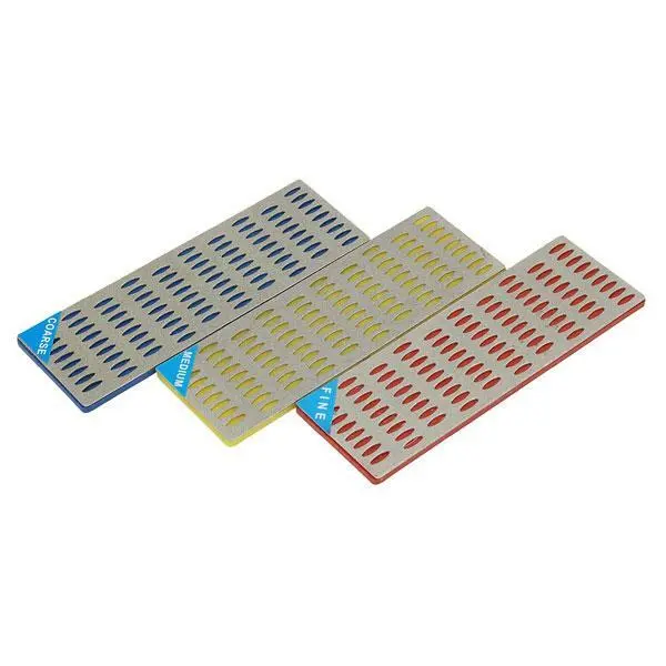 Amtech 3pc Diamond Stone Sharpening Set