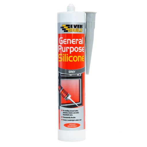 Everbuild General Purpose Silicone Grey 280ml
