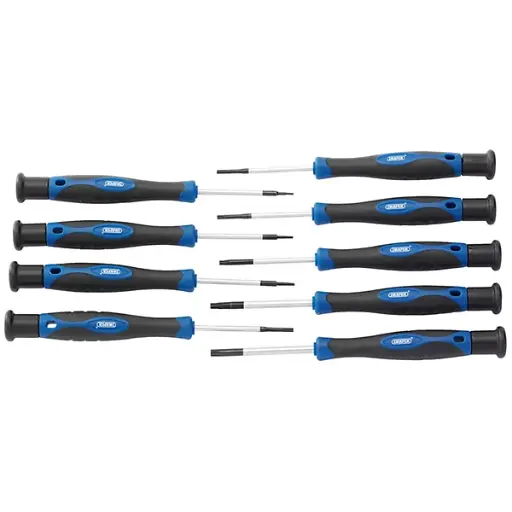 Draper 9pc Precision Screwdriver Set
