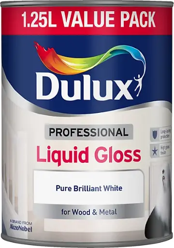 Dulux Pure Brilliant White Liquid Gloss 1.25L