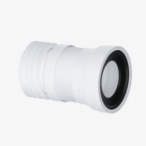 Viva Slinky-Fit Flexible WC Pan Connector 240-350mm 