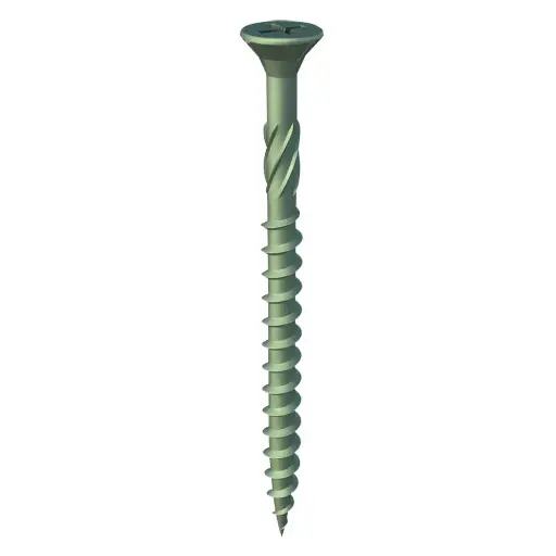 Green Decking Screws 4.5 x 50mm Qty 200