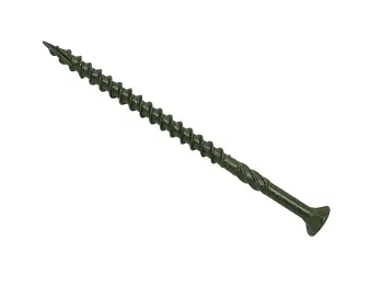 Green Decking Screws 4.5 x 75mm Qty 200