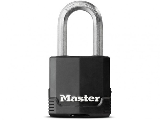 Master 48mm Padlock Black Steel 38mm 