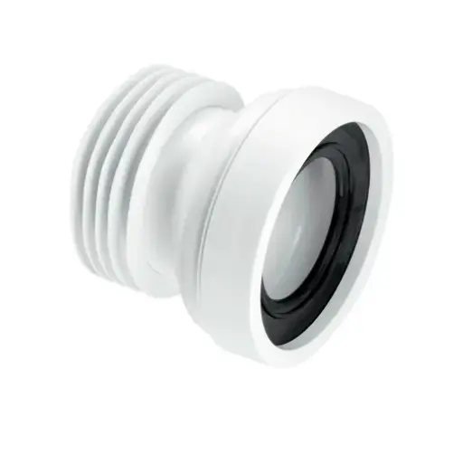 McAlpine 110mm Rigid Straight Pan Connector 