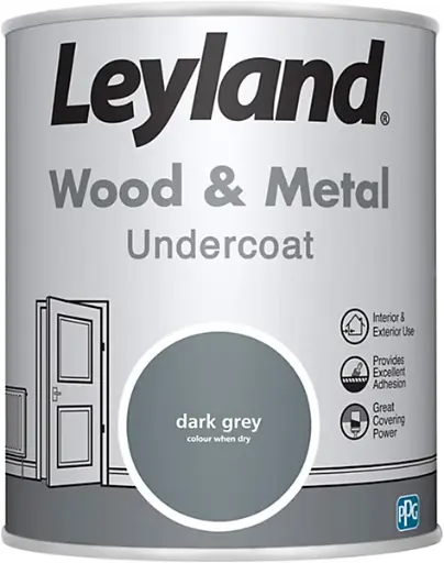Leyland Dark Grey Undercoat 750ml