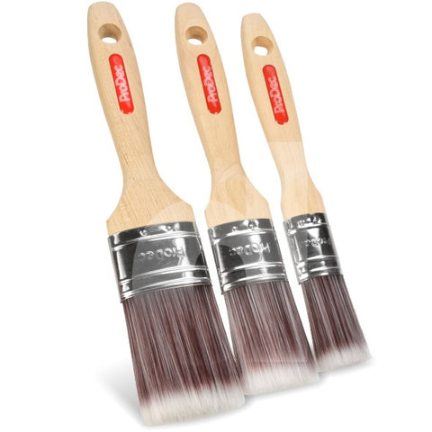 ProDec 3pc Synthetic Premier Oval Brush Set 