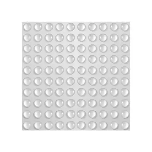 10mm Clear Buffers Pack of 16