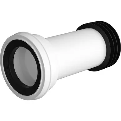 Flushdaddy Rigid Extended Straight Pan Connector