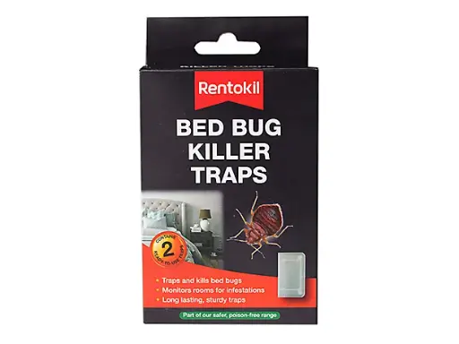 Rentokil Bed Bug Killer Traps Poison Free 