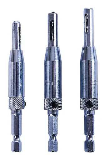 AmTech 3pc Hinge Drill Set