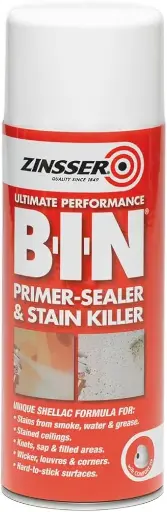 Zinsser Spray Primer Sealer & Stain Killer 400ml