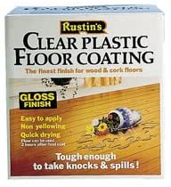 Rustins Clear Plastic Floor Coating