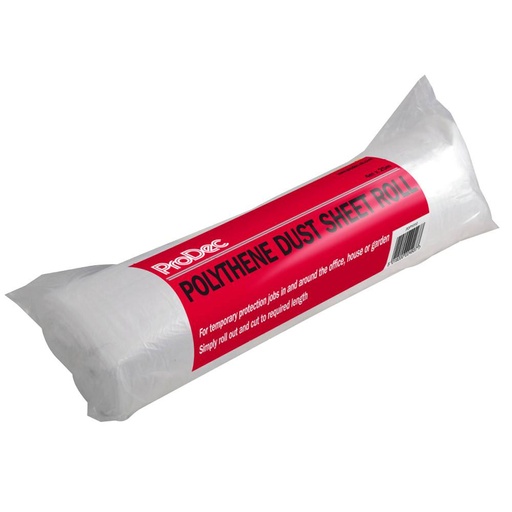 ProDec Polythene Dust Sheet Roll 25m