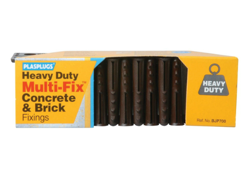 Plasplugs 7mm Multi Fix Wall Plugs 20pcs