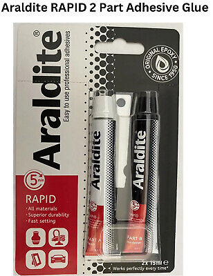 Araldite Rapid 2-Part Epoxy Adhesive Tubes 2 x 15ml